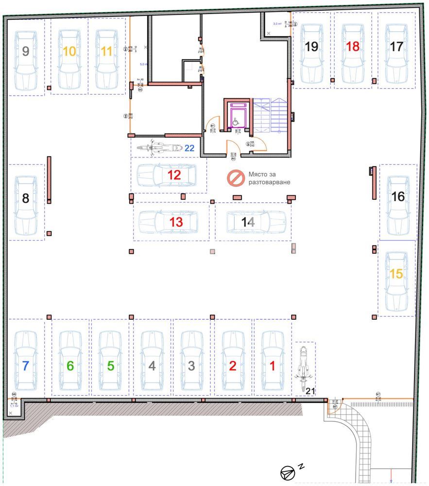 136 m² офис под наем